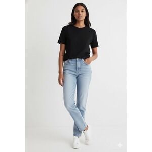 Madewell Jeans Womens 31 Blue Light Wash The Curvy Perfect Vintage Jean Denim‎